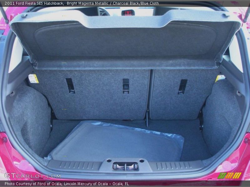  2011 Fiesta SES Hatchback Trunk
