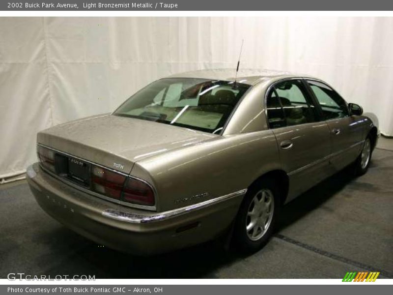 Light Bronzemist Metallic / Taupe 2002 Buick Park Avenue