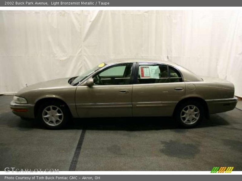 Light Bronzemist Metallic / Taupe 2002 Buick Park Avenue
