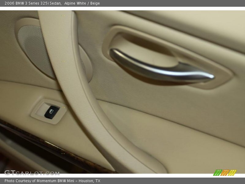 Alpine White / Beige 2006 BMW 3 Series 325i Sedan