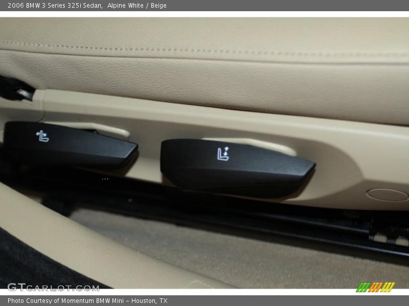 Alpine White / Beige 2006 BMW 3 Series 325i Sedan