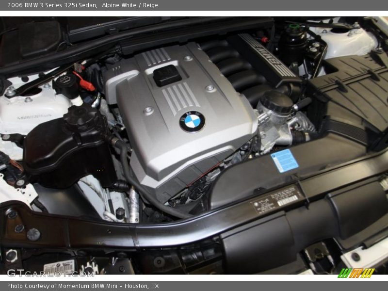 Alpine White / Beige 2006 BMW 3 Series 325i Sedan