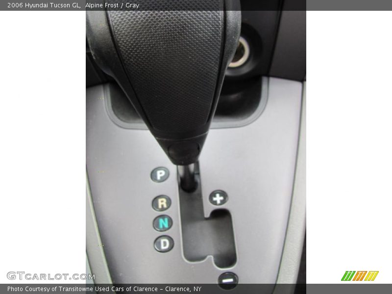 Alpine Frost / Gray 2006 Hyundai Tucson GL