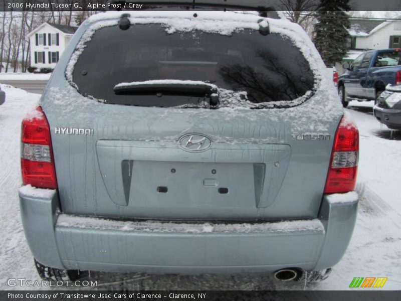 Alpine Frost / Gray 2006 Hyundai Tucson GL