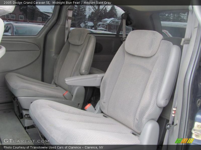 Midnight Blue Pearl / Medium Slate Gray 2005 Dodge Grand Caravan SE