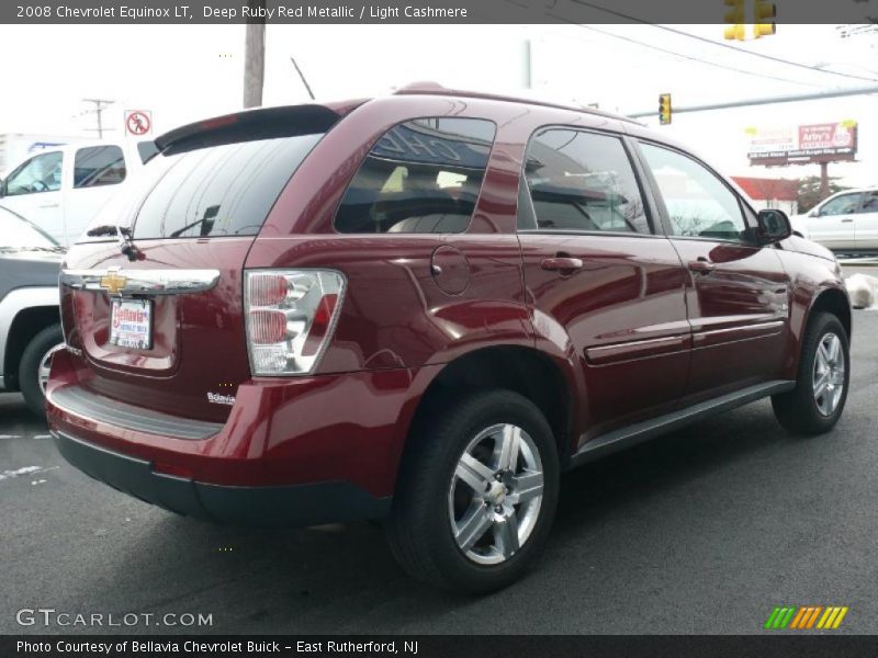 Deep Ruby Red Metallic / Light Cashmere 2008 Chevrolet Equinox LT
