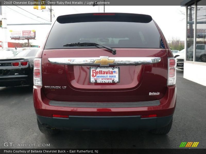 Deep Ruby Red Metallic / Light Cashmere 2008 Chevrolet Equinox LT