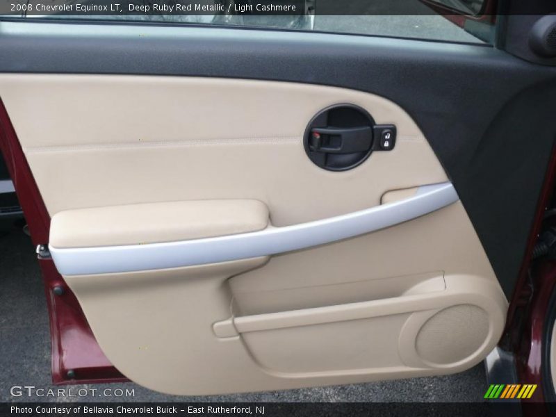 Deep Ruby Red Metallic / Light Cashmere 2008 Chevrolet Equinox LT