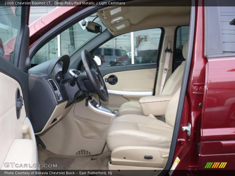Deep Ruby Red Metallic / Light Cashmere 2008 Chevrolet Equinox LT
