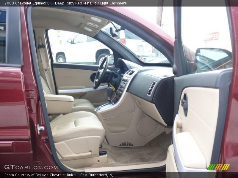 Deep Ruby Red Metallic / Light Cashmere 2008 Chevrolet Equinox LT