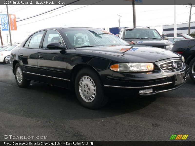 Black / Medium Gray 1997 Buick Regal LS