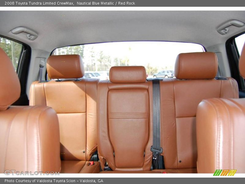 Nautical Blue Metallic / Red Rock 2008 Toyota Tundra Limited CrewMax
