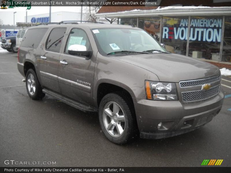 Mocha Steel Metallic / Light Cashmere/Dark Cashmere 2011 Chevrolet Suburban LTZ 4x4