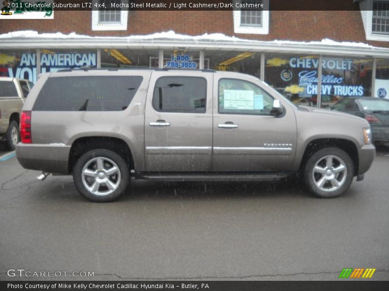 Mocha Steel Metallic / Light Cashmere/Dark Cashmere 2011 Chevrolet Suburban LTZ 4x4