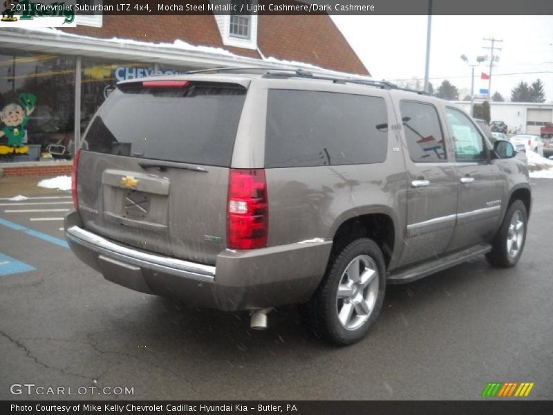 Mocha Steel Metallic / Light Cashmere/Dark Cashmere 2011 Chevrolet Suburban LTZ 4x4