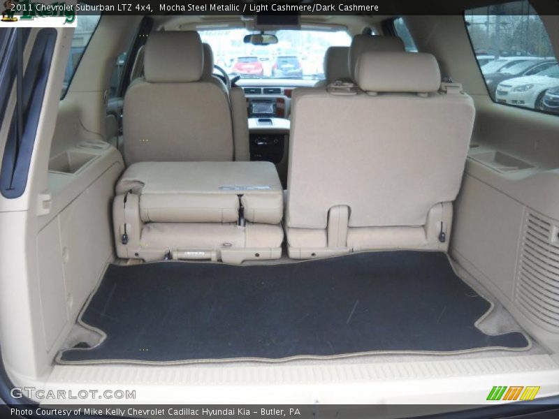 Mocha Steel Metallic / Light Cashmere/Dark Cashmere 2011 Chevrolet Suburban LTZ 4x4