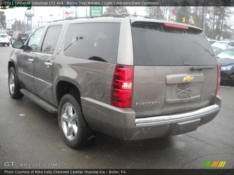 Mocha Steel Metallic / Light Cashmere/Dark Cashmere 2011 Chevrolet Suburban LTZ 4x4
