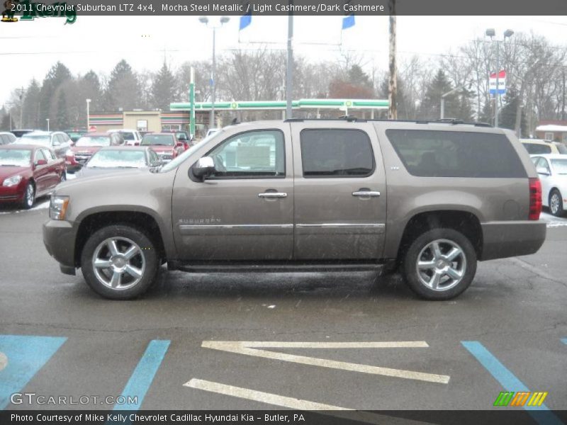Mocha Steel Metallic / Light Cashmere/Dark Cashmere 2011 Chevrolet Suburban LTZ 4x4