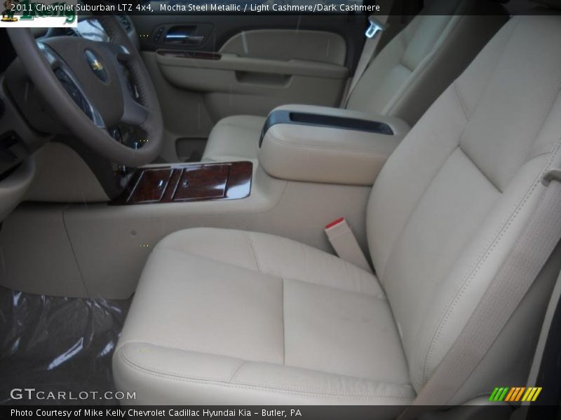 Mocha Steel Metallic / Light Cashmere/Dark Cashmere 2011 Chevrolet Suburban LTZ 4x4