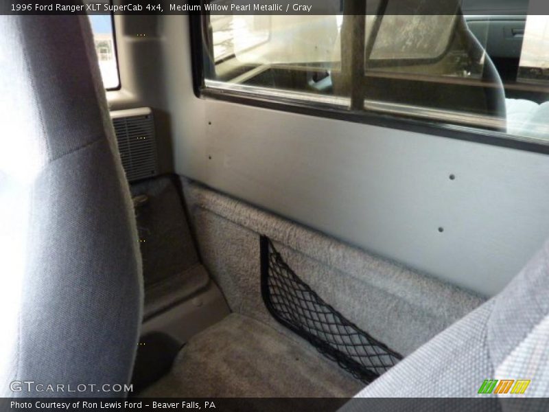 Medium Willow Pearl Metallic / Gray 1996 Ford Ranger XLT SuperCab 4x4