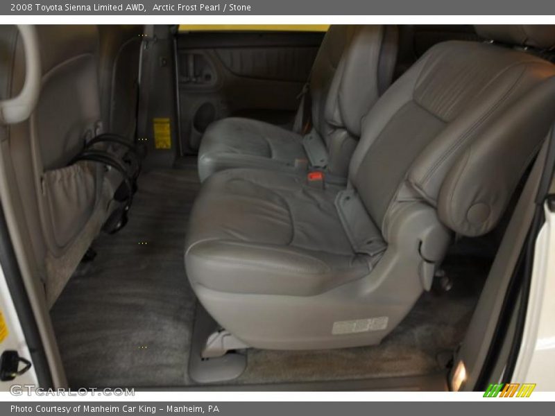 Arctic Frost Pearl / Stone 2008 Toyota Sienna Limited AWD