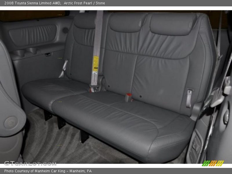 Arctic Frost Pearl / Stone 2008 Toyota Sienna Limited AWD