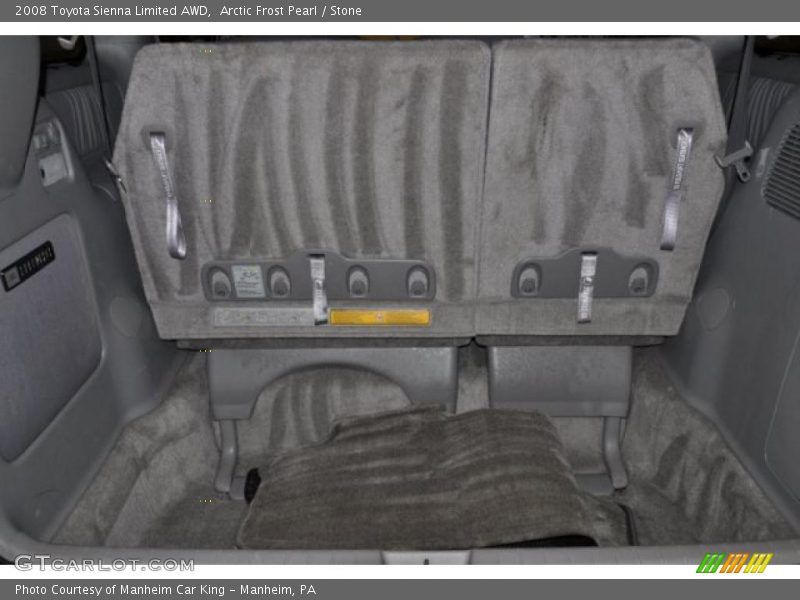 Arctic Frost Pearl / Stone 2008 Toyota Sienna Limited AWD