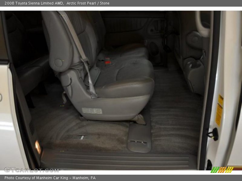 Arctic Frost Pearl / Stone 2008 Toyota Sienna Limited AWD
