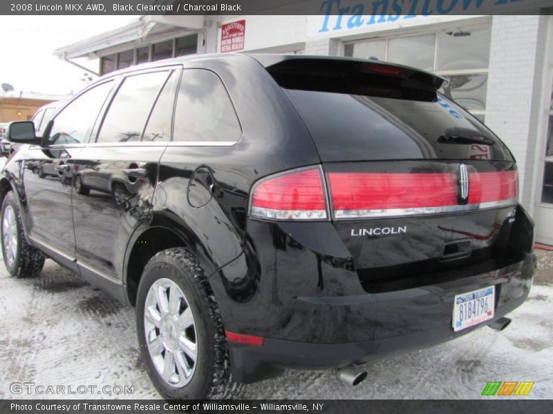Black Clearcoat / Charcoal Black 2008 Lincoln MKX AWD