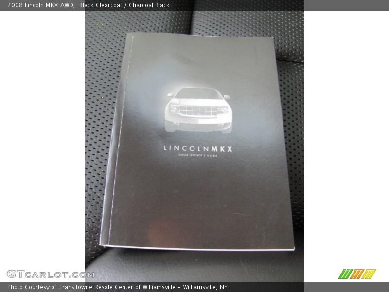Black Clearcoat / Charcoal Black 2008 Lincoln MKX AWD