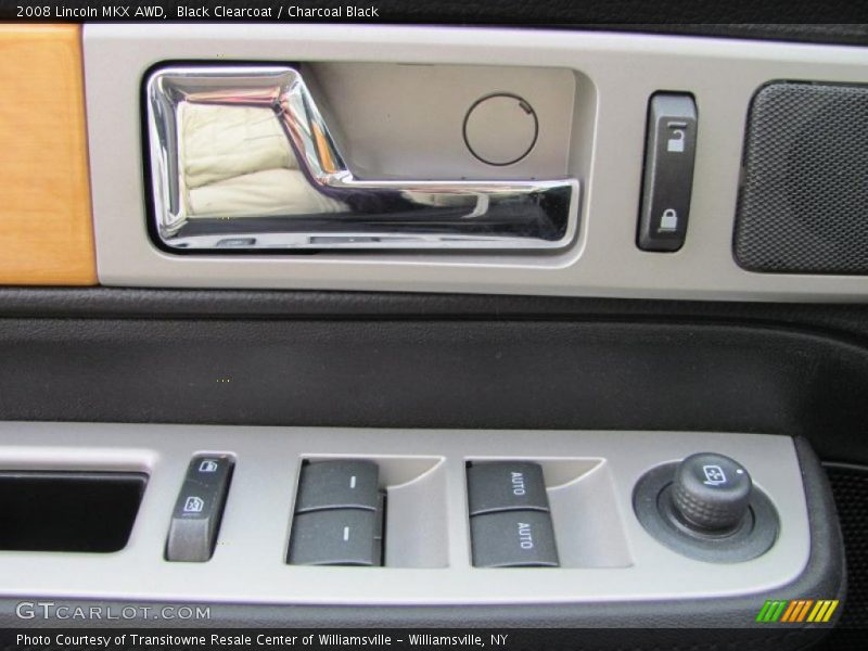 Black Clearcoat / Charcoal Black 2008 Lincoln MKX AWD