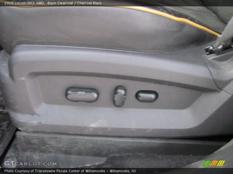 Black Clearcoat / Charcoal Black 2008 Lincoln MKX AWD
