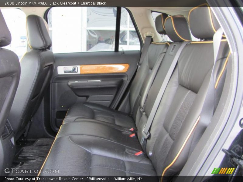 Black Clearcoat / Charcoal Black 2008 Lincoln MKX AWD