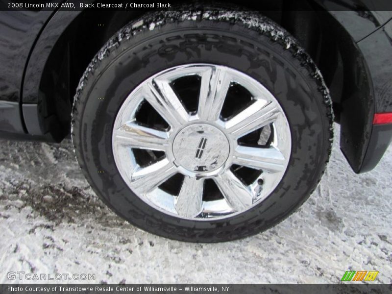 Black Clearcoat / Charcoal Black 2008 Lincoln MKX AWD