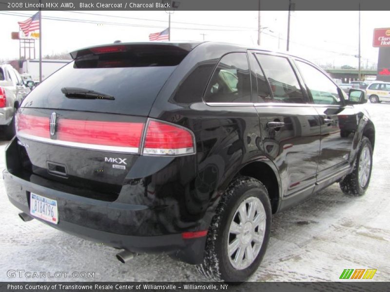Black Clearcoat / Charcoal Black 2008 Lincoln MKX AWD