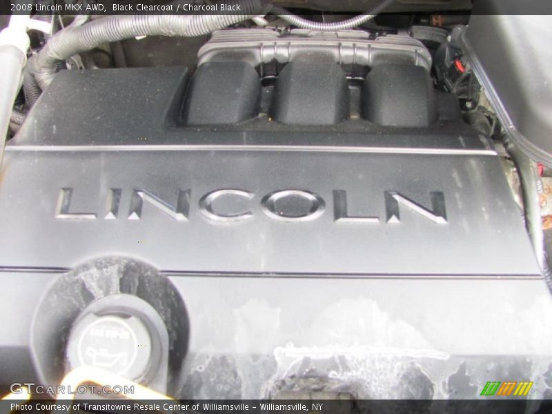 Black Clearcoat / Charcoal Black 2008 Lincoln MKX AWD