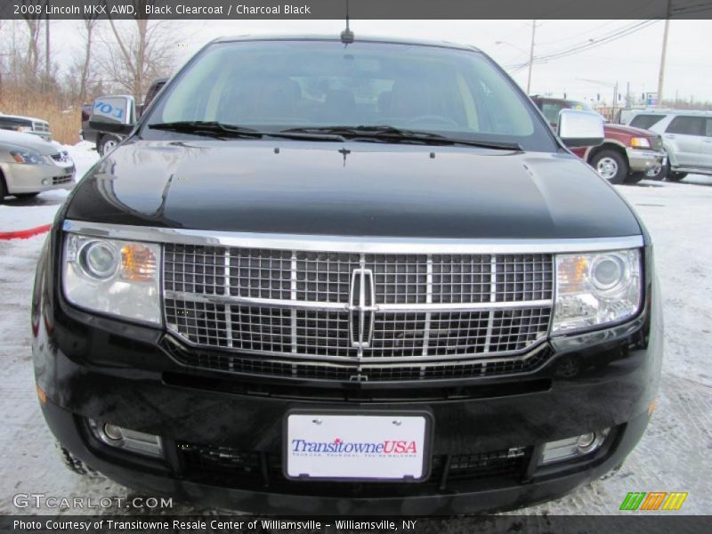 Black Clearcoat / Charcoal Black 2008 Lincoln MKX AWD