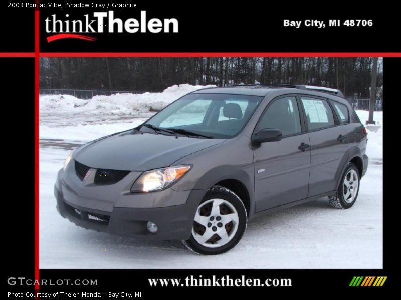 Shadow Gray / Graphite 2003 Pontiac Vibe