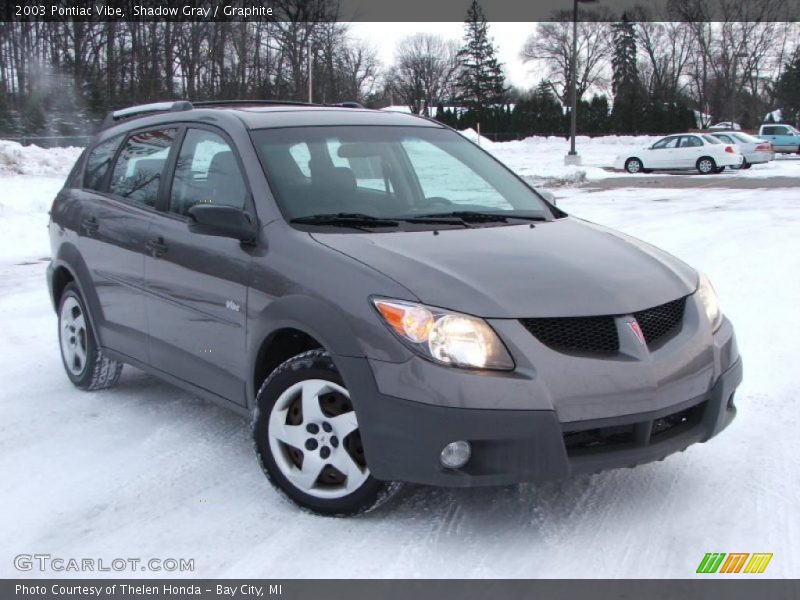 Shadow Gray / Graphite 2003 Pontiac Vibe
