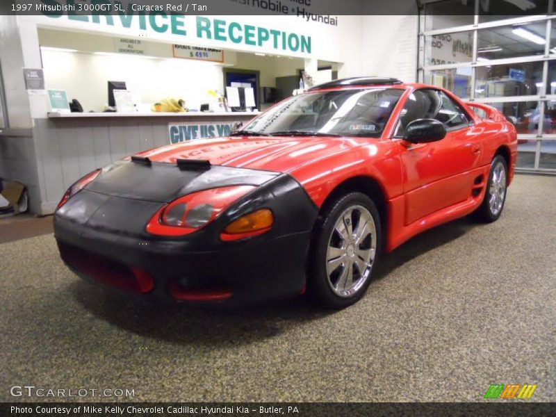 Caracas Red / Tan 1997 Mitsubishi 3000GT SL
