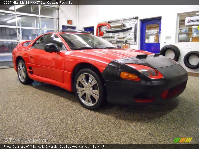 Caracas Red / Tan 1997 Mitsubishi 3000GT SL