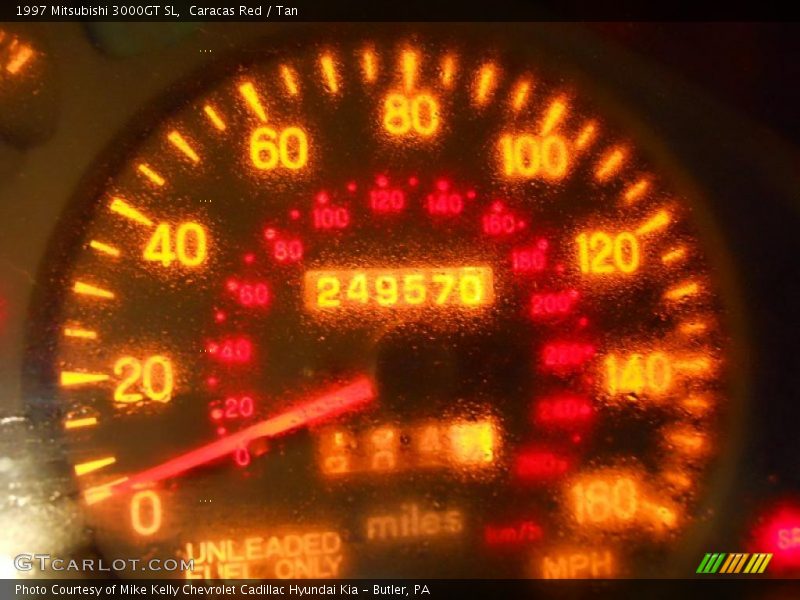Caracas Red / Tan 1997 Mitsubishi 3000GT SL