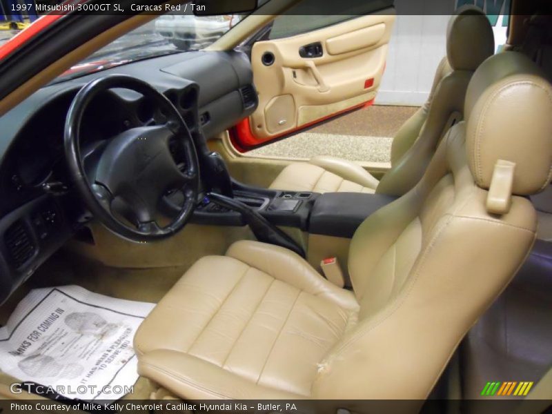 Caracas Red / Tan 1997 Mitsubishi 3000GT SL