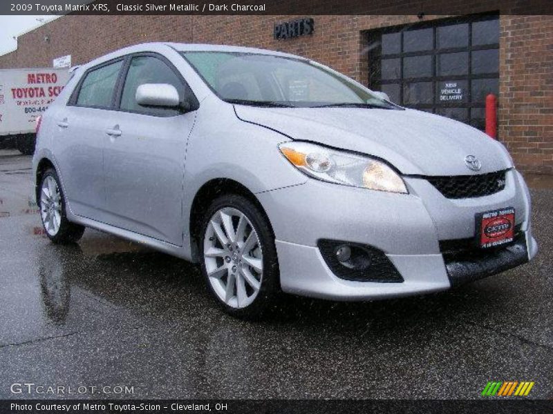 Classic Silver Metallic / Dark Charcoal 2009 Toyota Matrix XRS