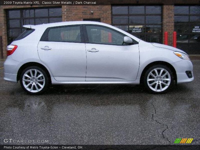 Classic Silver Metallic / Dark Charcoal 2009 Toyota Matrix XRS