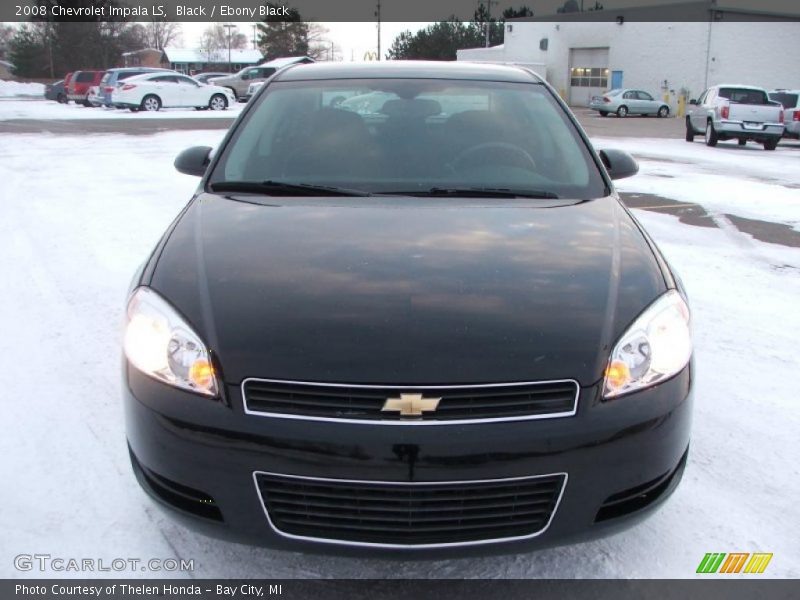 Black / Ebony Black 2008 Chevrolet Impala LS