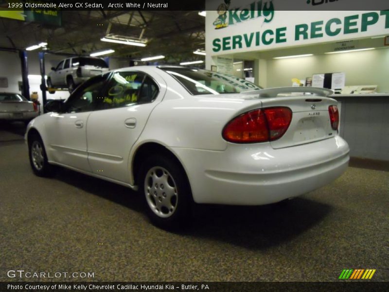 Arctic White / Neutral 1999 Oldsmobile Alero GX Sedan