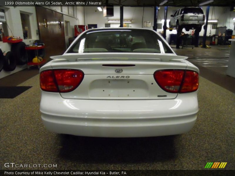 Arctic White / Neutral 1999 Oldsmobile Alero GX Sedan