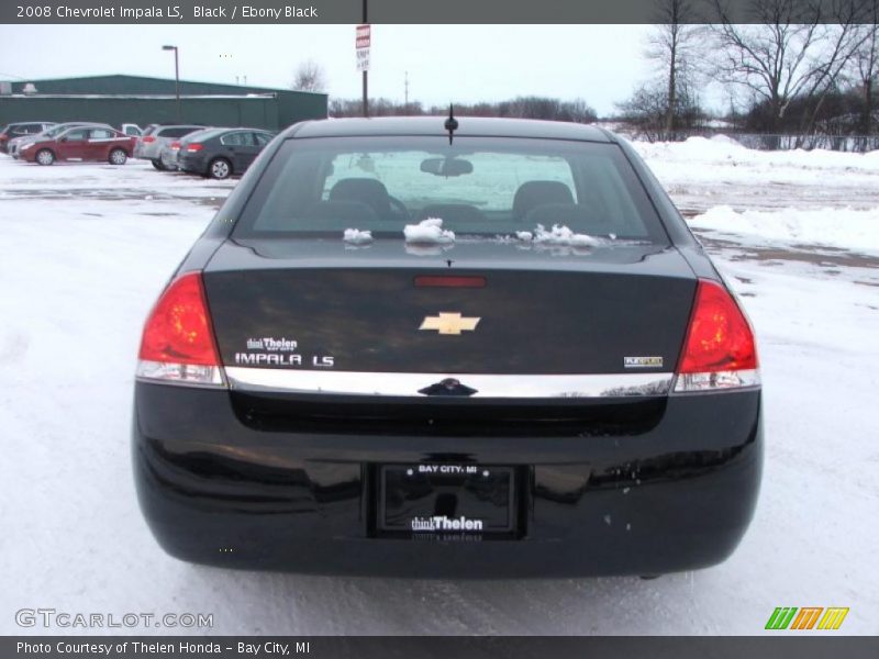 Black / Ebony Black 2008 Chevrolet Impala LS