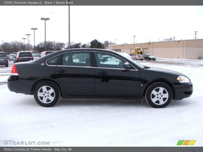 Black / Ebony Black 2008 Chevrolet Impala LS